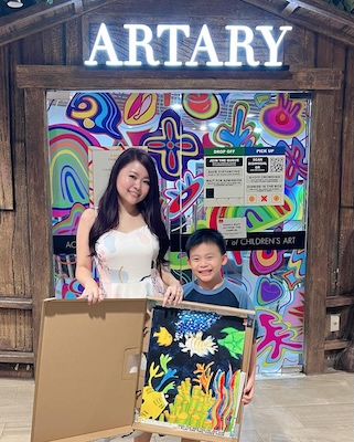ARTARY Fine Art parent photo review 11