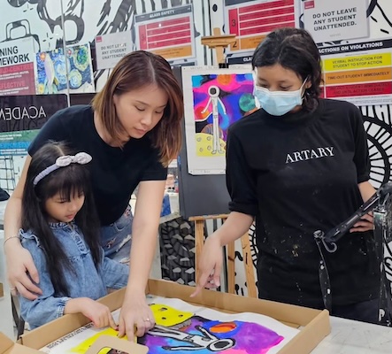 ARTARY Fine Art parent photo review 12