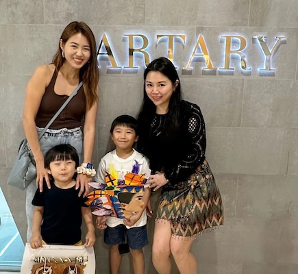 ARTARY Fine Art parent photo review 4
